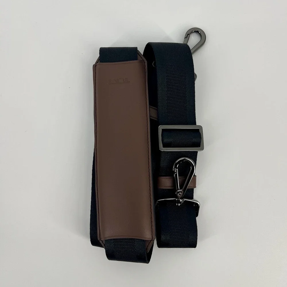 NEW TUMI Harrison SYCAMORE Slim 100% Leather Laptop Brief Briefcase COGNAC BROWN